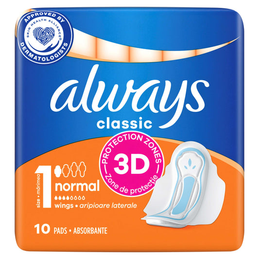 Higieniniai paketai ALWAYS Normal, 10 vnt.
