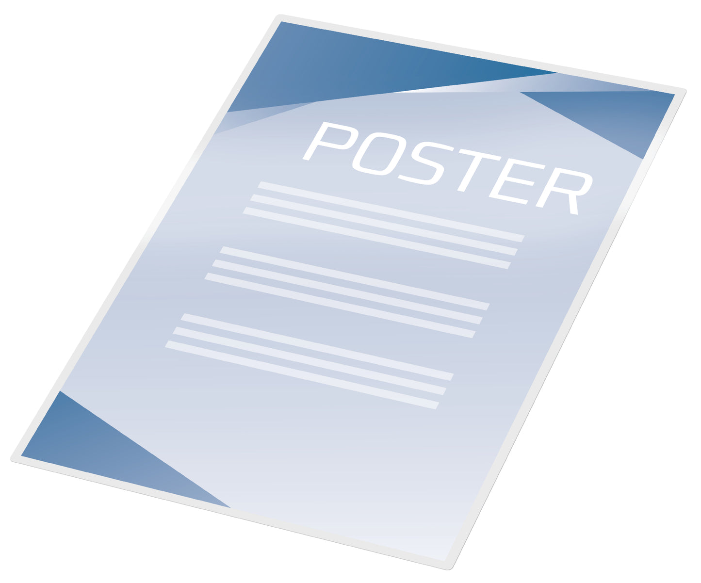 Laminating envelopes GBC, A3, 125 mic., glossy, 25 pcs.