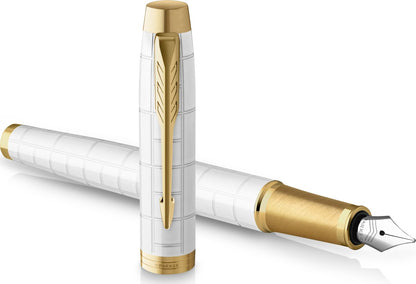Fountain pen PARKER IM Premium Pearl Fine GT