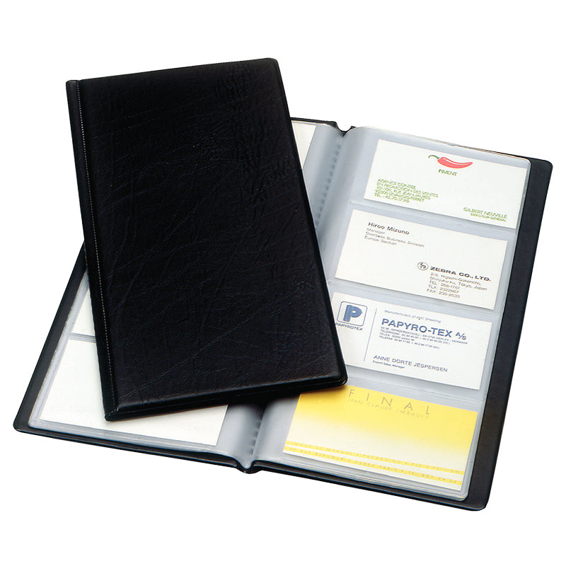 Business card album ESSELTE, 128 cards
