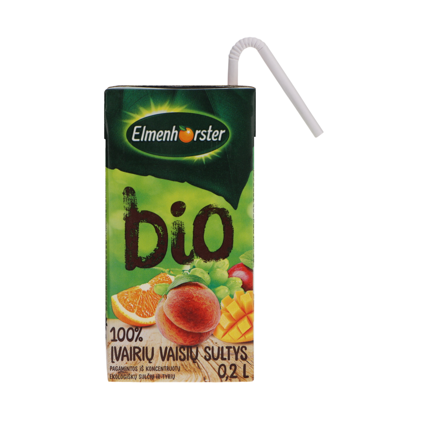 Juice ELMENHOSTER, Various fruits, 100%, 0.2l