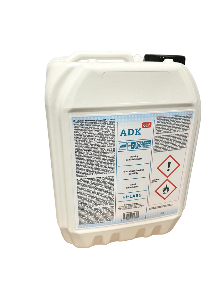 Rankų dezinfekantas ADK 612, 5 l