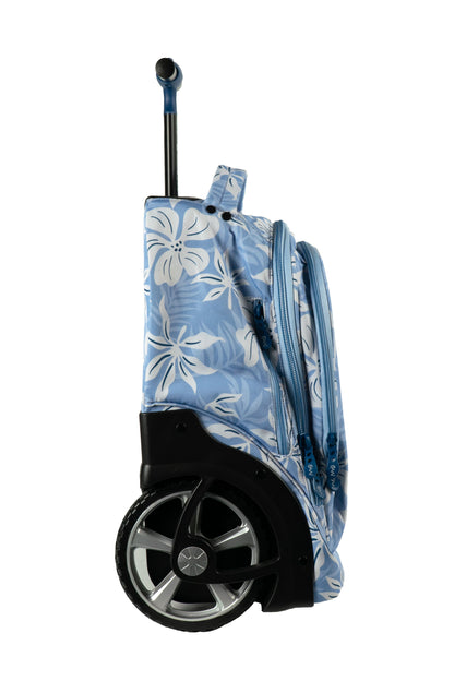 Backpack OCW BORA BORA BLUE, with wheels, 47x31x20 cm