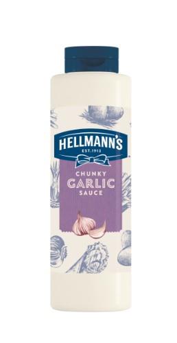HELLMANN'S Garlic Sauce, 860 g.