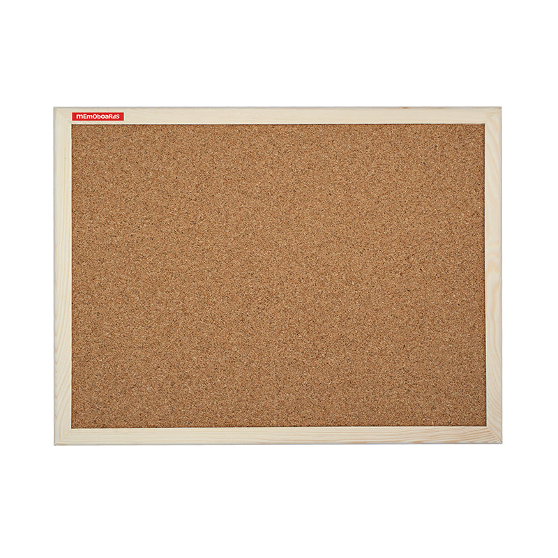 Cork board MEMOBE, 120x90 cm, wooden frame