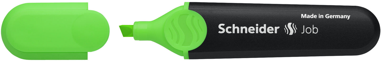 Text marker SCHNEIDER JOB, 1-5 mm, green