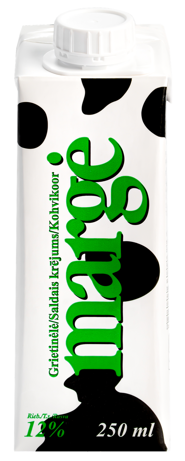 Cream Margė 12% 250ml
