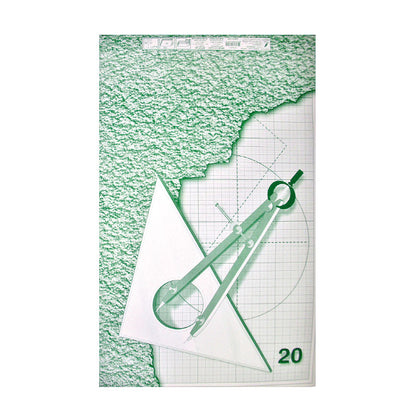 Graph paper KRESKA, A4, album, 20 sheets