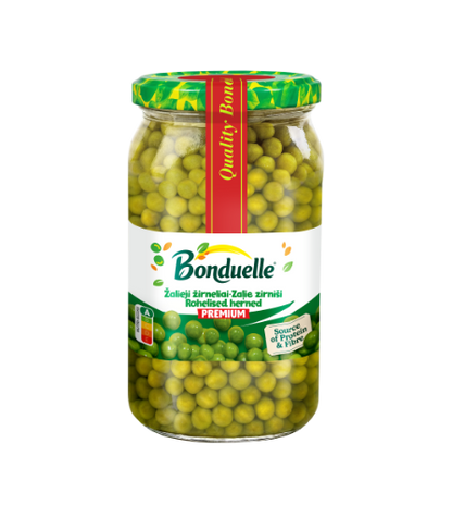 Žirneliai BONDUELLE, 660 g / 465 g