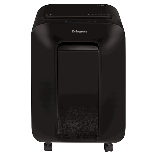 Fellowes Powershred paper shredder LX201 black