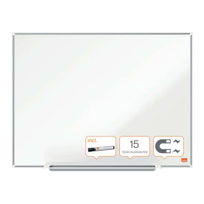 NOBO Impression Pro magnetic steel whiteboard, 60x45 cm