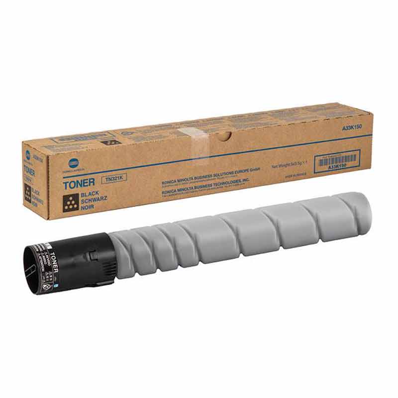 Konica-Minolta TN-321 (A33K150), juoda kasetė lazeriniams spausdintuvams, 27000 psl.