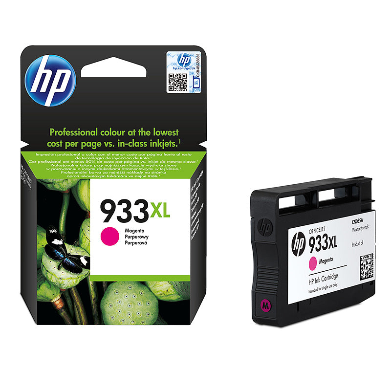 HP No.933 XL (CN055AE), purpurinė kasetė rašaliniams spausdintuvams, 825 psl.