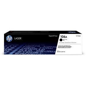 HP (W1106A, 106A), juoda kasetė lazeriniams spausdintuvams, 1000 psl.