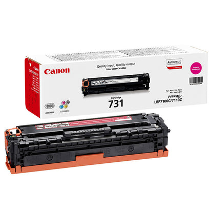 Canon CRG 731 (6270B002) purpurinė kasetė lazeriniams spausdintuvams, 1500 psl.