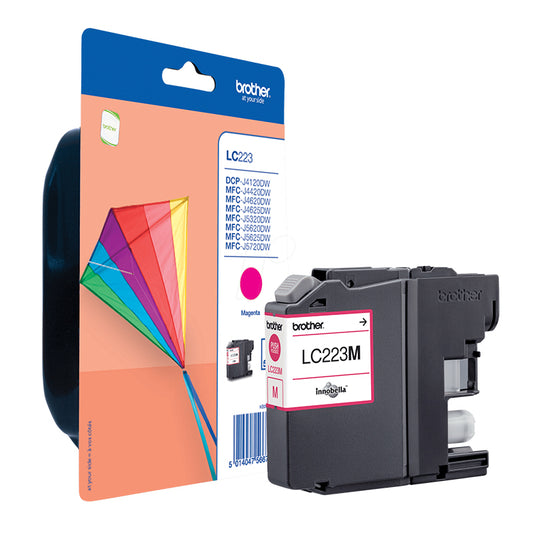 Rašalo kasetė BROTHER LC-223M (550 pages) raudona sp.