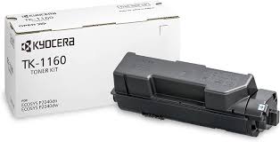 Kyocera TK-1160 (1T02RY0NL0), juoda kasetė lazeriniams spausdintuvams, 7200 psl.