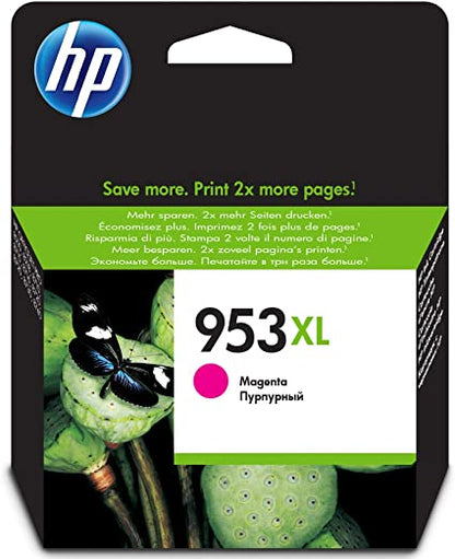 HP No.953 XL (F6U17AE), purpurinė kasetė rašaliniams spausdintuvams, 1600 psl.
