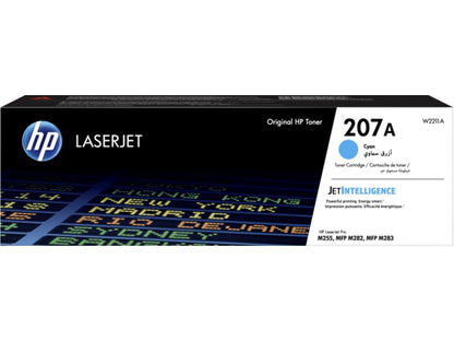HP 207A (W2211A), cyan cartridge for laser printers