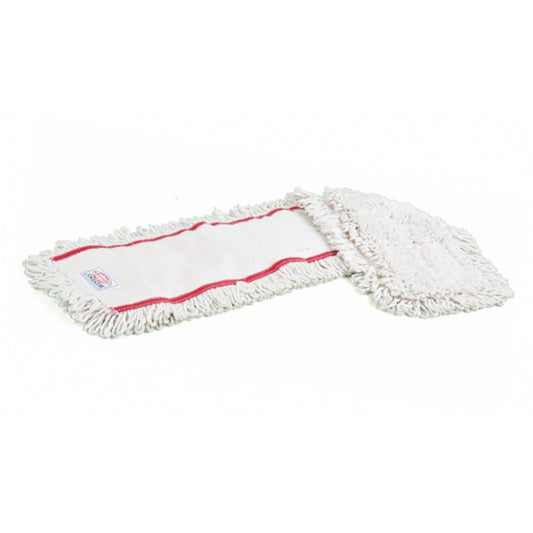 Cotton floor mop with pocket, 80 cm
