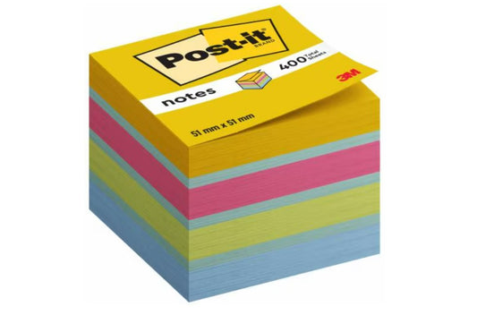 Lipnių lapelių kubas Post-it
 Mini Ultra, 51 x 51 cm, 400 lapelių, įvairių spalvų