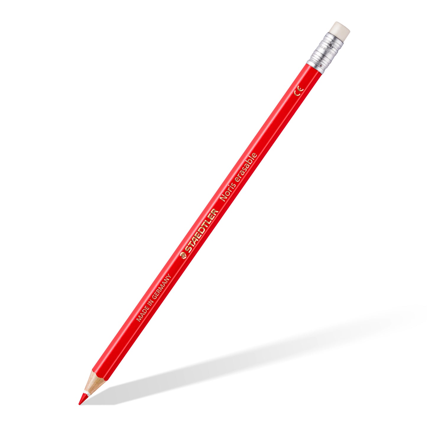Colored pencils, erasable, with eraser STAEDTLER NORIS CLUB, 12 colors