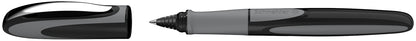 SCHNEIDER RAY pen, 0.7mm, dark grey body, blue ink (also suitable for left-handed people)