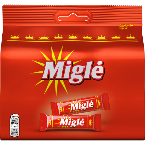 Šokoladiniai saldainiai MIGLĖ, 145g