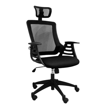 Executive chair OFFICE4YOU MERANO, black fabric