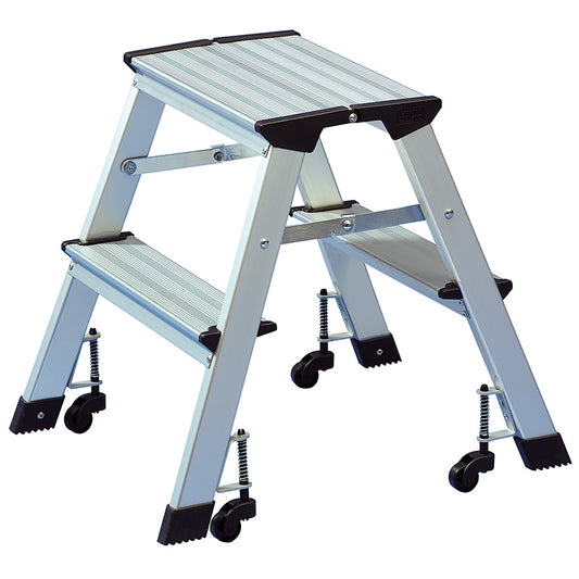 Folding, mobile mini-step ladder WEDO, 45 cm