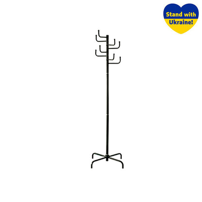 Clothes hanger NOWY STYL CACTUS, black color.