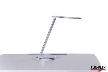 Stalinis šviestuvas  SUN-FLEX®QLITE™ su belaidžiu integruotu telefono įkrovikliu, baltas