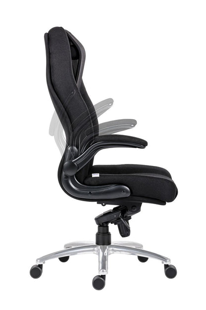 Biuro kėdė ANTARES MARKUS 8400, 24 valandų versija, dirbtinė oda juoda