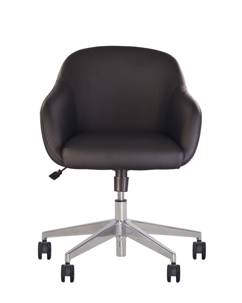 Biuro kėdė NOWY STYL WAIT GTP, juodos sp.  odos imitacija