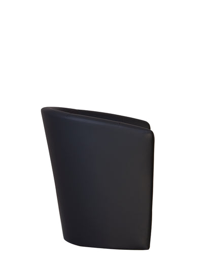 Fotelis NOWY STYL CLUB, juodos sp.  odos imitacija