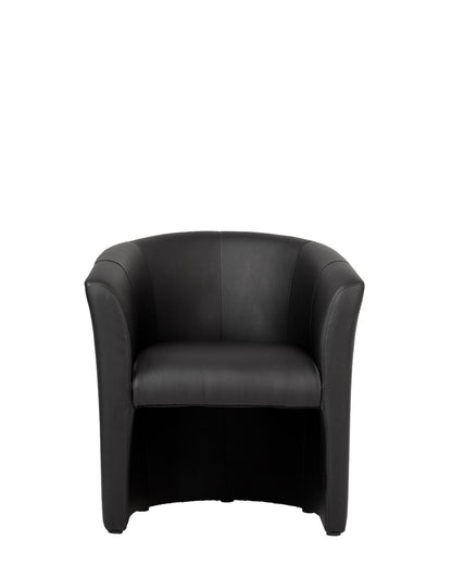 Fotelis NOWY STYL CLUB, juodos sp.  odos imitacija