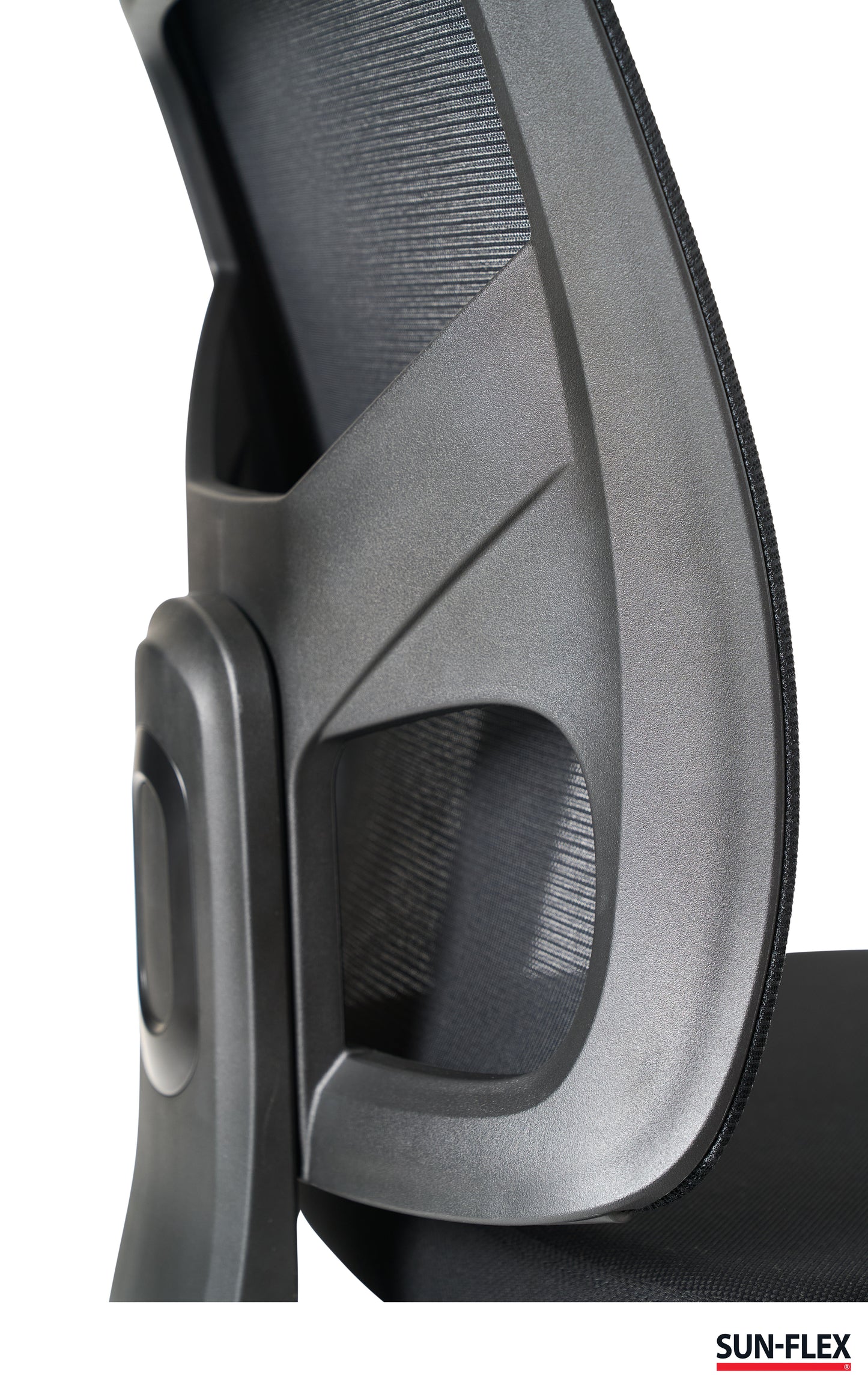 Biuro kėdė SUN-FLEX  OFFICECHAIR su tinkeliu, juoda
