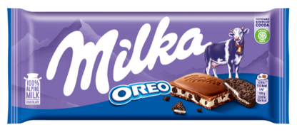Pieniškas šokoladas su sausainiu MILKA Oreo Choco, 100 g