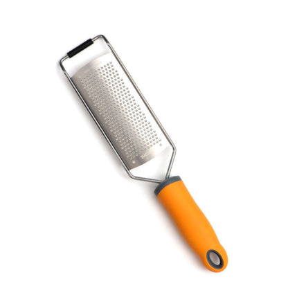 Grater, with ergonomic handle, stainless steel/plastic, 6.5 cm, L 31 cm, pcs.