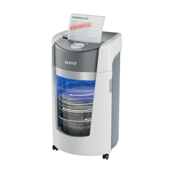Document shredder Leitz IQ OptiMax Office P5, 35L, white