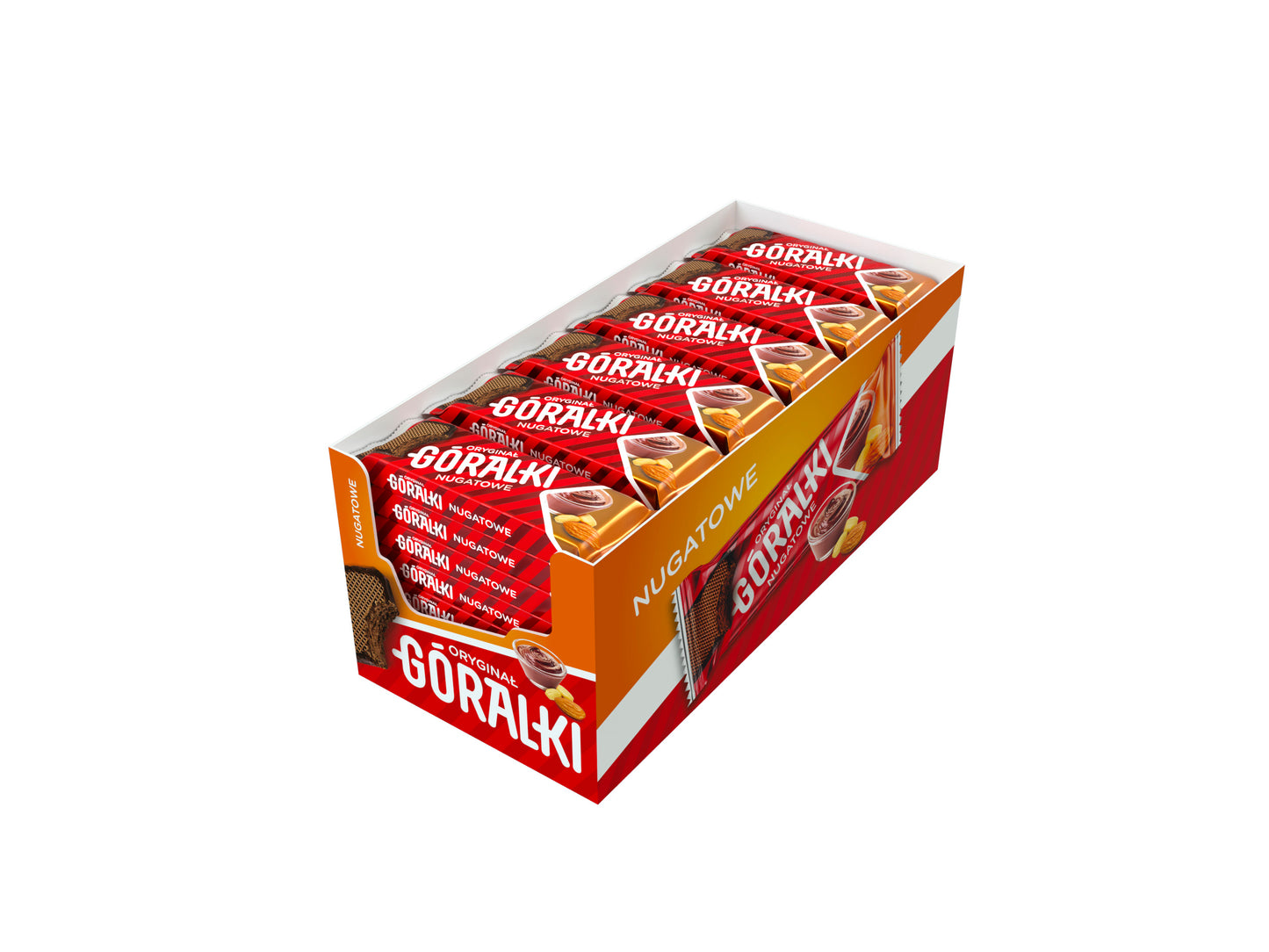 Vafliai GÓRALKI riešutų kremo skonio, 45g