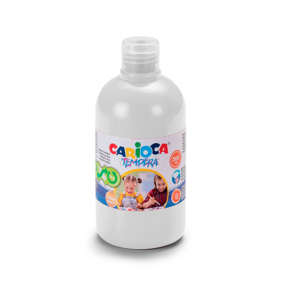 Paint in a bottle CARIOCA, 500 ml, white