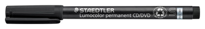 Permanentinis žymeklis STAEDTLER LUMOCOLOR CD/DVD 310, JUODA