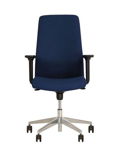 Ergonomiška vadovo kėdė  NOWY STYL SOLO R STEEL AL70, juoda sp. CN9