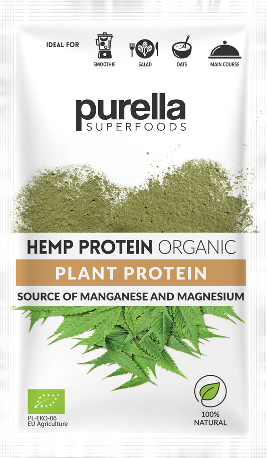 Kanapių proteinas PURELLA, 45 g, LT-EKO-001