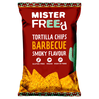 Tortilla chips MISTER FREE'D BBQ flavor, 135 g