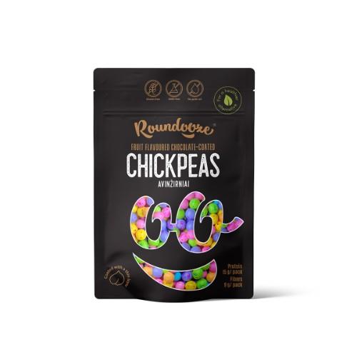Chickpeas ROUNDOOZE, fruit-flavored chocolate, 150 g