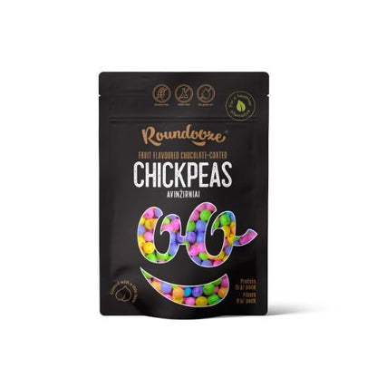 Chickpeas ROUNDOOZE, fruit-flavored chocolate, 150 g