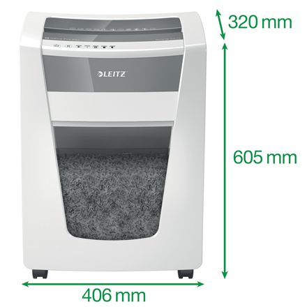 Dokumentų naikiklis LEITZ IQ Office Pro, P6+, 30L, 1x5mm