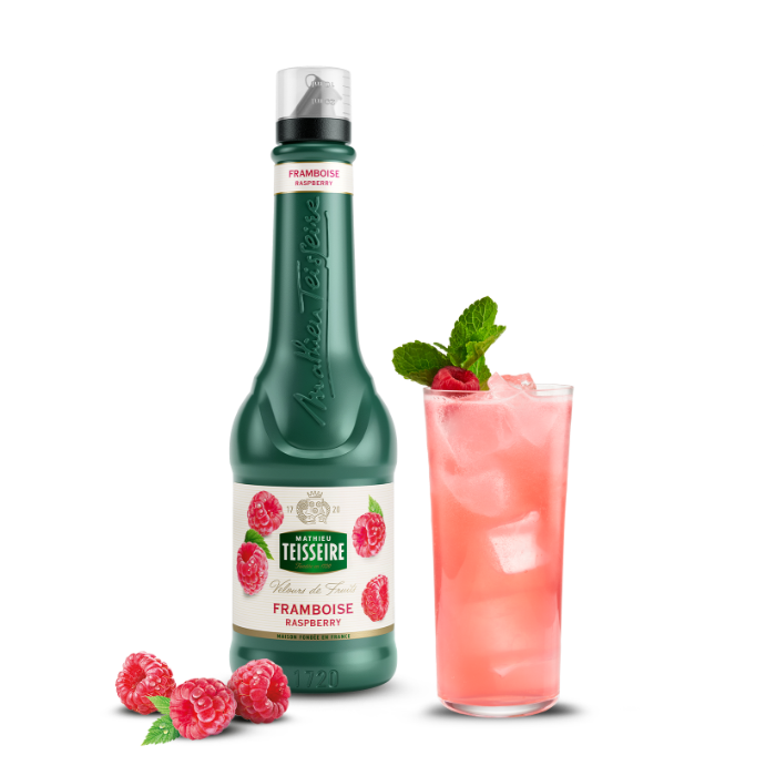 Puree TEISSEIRE, raspberry flavor, 1 l